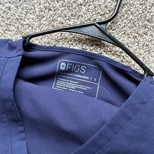 Figs Scrubs - Navy - Small top, medium bottom